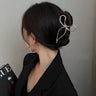 2023 New Fashion Metal Geometric Hair Claw Clip Trendy Hair Clips Hair Clamps Hairpins Party Hair Accessories For Women Headwear