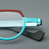 New stylish round glasses frame 7020 retro ultra-light pure titanium glasses frame can be equipped with prescription glasses.
