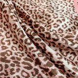 Summer Scarf Square Silk Leopard Print Neck Foulard Hair Band Large Hijab Scarves Women Bandana Shawl Wraps Spring New 2022