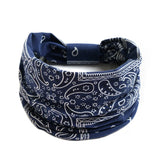 Bohemian Wide Cotton Stretch Headbands Women Headwrap Turban Headwear Bandage Hairbands Bandana Wide Headbands Hair Accessories