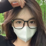 Blue Light Blocking Ladies Square Myopia Glasses New Trendy Finished Near Sight Eyeglasses Prescription Minus Eyewear Diopter