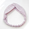 Clearance Fresh Colorful Turban Headbands Women Spring Summer Chiffon Headband Head Wrap Wide Lattice Hairband Hair Accessories