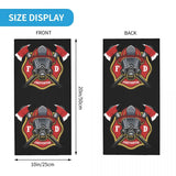 Fire Rescue Firefighter Winter Headband Neck Warmer Men Women Ski Cycling Tube Scarf Face Bandana Gaiter