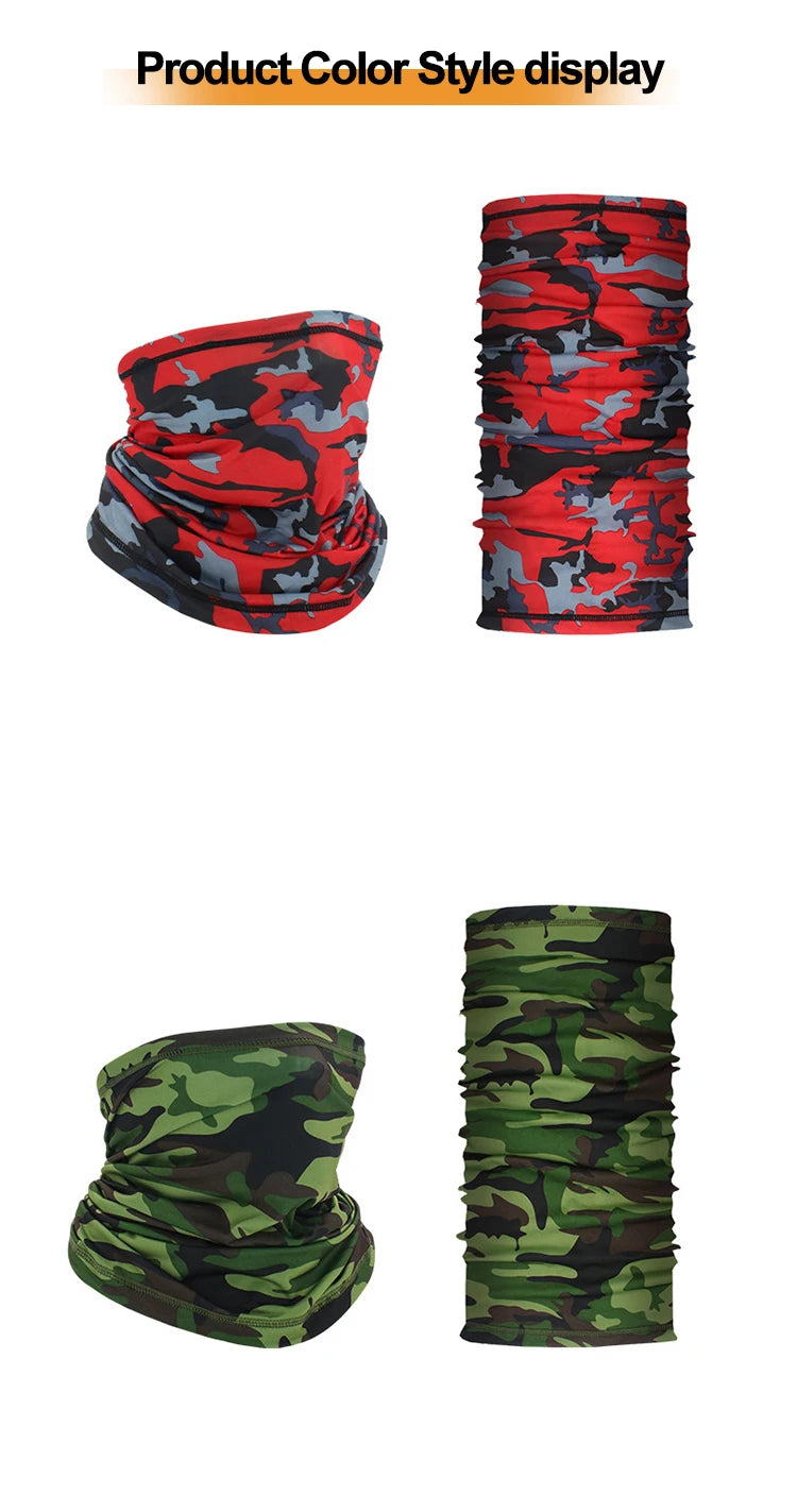 Ourdoor Cycling Riding Scarf Motorcycle Men Women Neck Cover Sports Fishing Magic Bandana Headwear Turban Mask