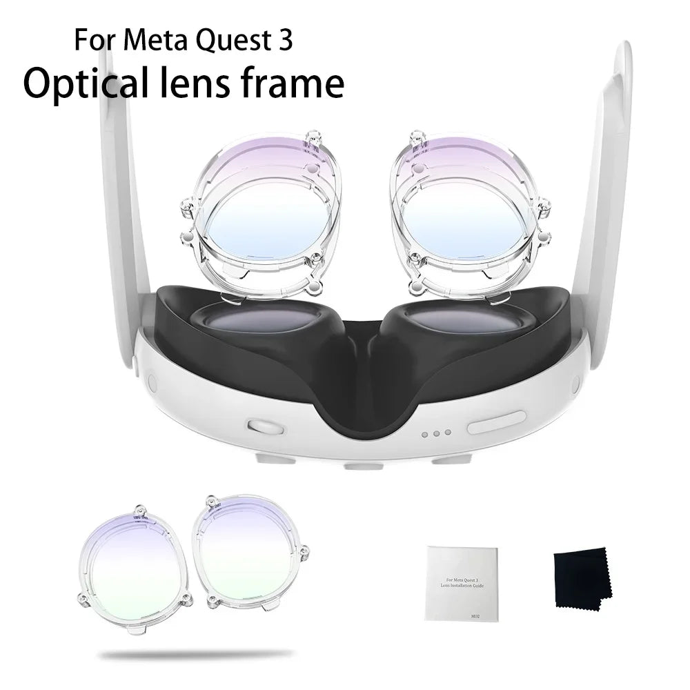 Magnetic Eyeglass For Quest 3 Lens Myopia Anti Blue Lenses Frames Optics Lens VR protection for Meta Quest 3 Accessories