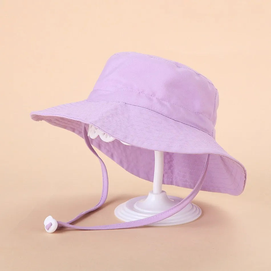 Newborn Baby Hats Boys Girls Panama Summer Kids Sun Hat Infant Beach Fisherman Bucket Hat Children Breathable Outdoor Hats