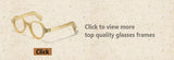 2024 new Italian imported titanium eyeglasses frame star the same fashion VENUS men reading myopia presbyopia optical glasses