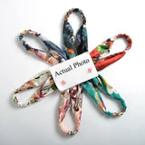 European and American silk elastic elastic cross headband, stylish, simple and versatile headband for parents and children