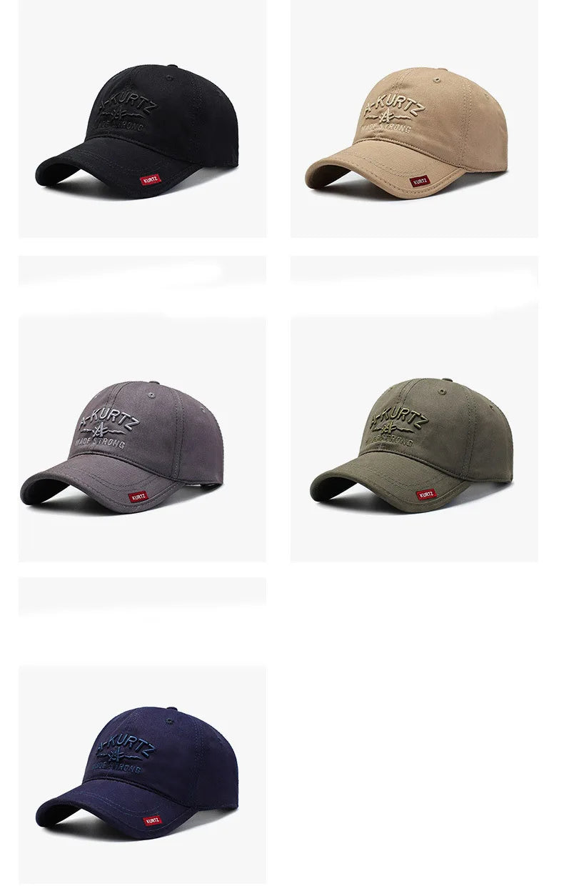 Spring New Baseball Cap Men's Korean Version Trendy Cap Outdoor Embroidery Sunhat Women's Sunscreen Cap Red Label Small A