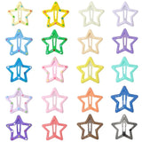 KYDZSW 10Pcs Children Cute Colors Geometric Stars Ornament Hair Clips Girls Lovely Sweet Hairpins Kid Hair Accessories