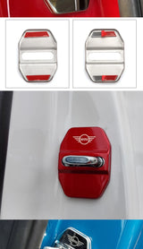 For MINI ONE Cooper S JCW F54 F55 F56 F57 F60 R60 R61 Car Door Lock Cover Protective Decoration Sticker Modification Accessories