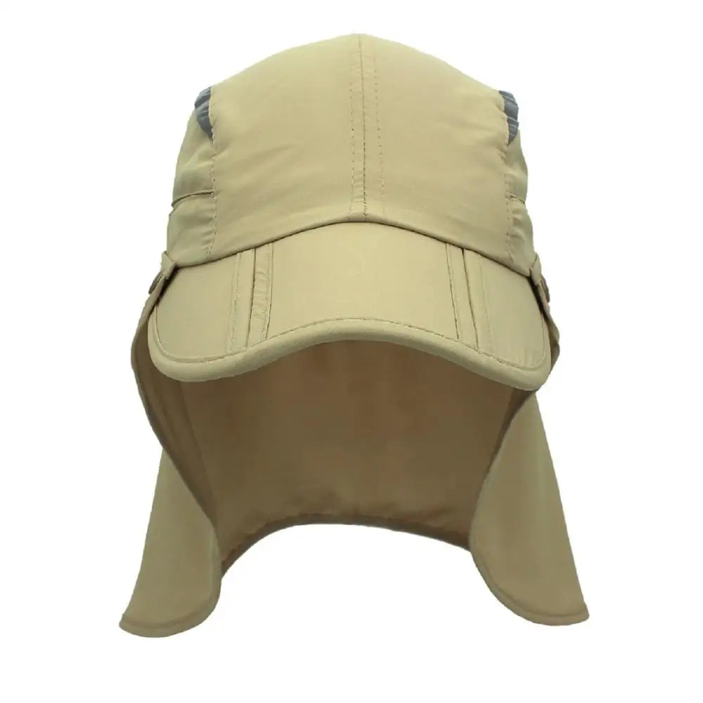 Connectyle Boys Girls Kids Summer UPF 50+ Sun Protection Cap Adjustable Quick Dry  Detachable Fishing Hat with Neck Flap