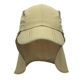 Connectyle Boys Girls Kids Summer UPF 50+ Sun Protection Cap Adjustable Quick Dry  Detachable Fishing Hat with Neck Flap