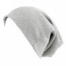 Unisex Men Women Beanie Cotton Night Sleep Cap Bonnet Chemo Hat Headwear Turban Baggy Hair Care Nightcap Pullover Hat Solid Colo
