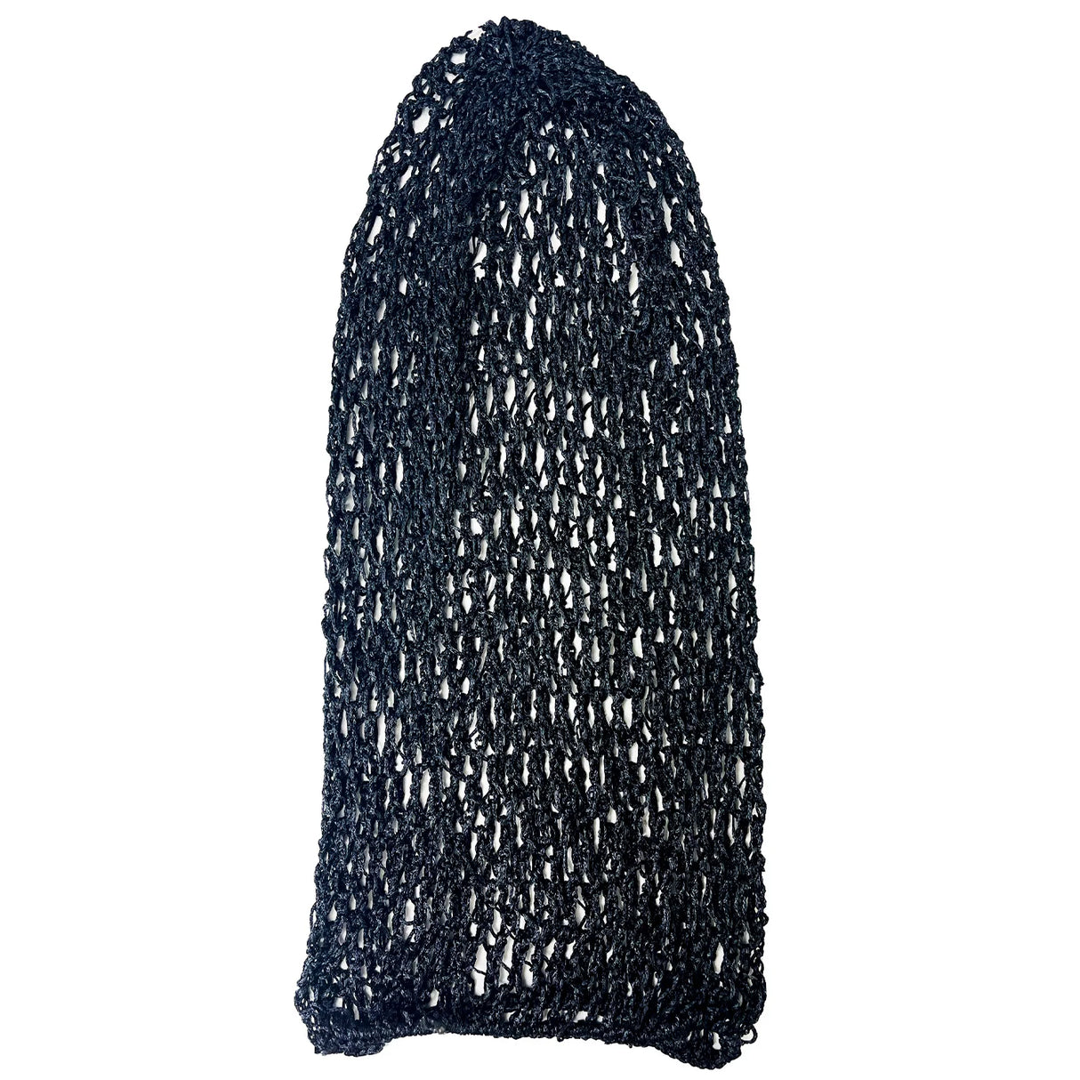 Fashion Women Crochet Hair Snood With Elastic Edge Long Hair Net Mesh Sleeping Nightcap Turban Headwear Hair Net