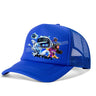 Astro Bot Kids Vintage Mesh Baseball Cap Adult Sun Hat Adjustable Breathable Sun Caps Summer Parents-child Hats Birthday Gifts