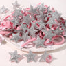 20pcs Kids Elastic Hair Bands Girls Plush Ball Rubber Band For Children Sweets Scrunchie Hair Ties Clip Baby Hair Accessories
