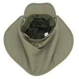 Connectyle Boys Girls Kids Summer UPF 50+ Sun Protection Cap Adjustable Quick Dry  Detachable Fishing Hat with Neck Flap