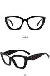 55405 New Brand Blue Light Blocking Computer Glasses Women Fashion TR90 Frame Vintage Square Eyewear Anti Eyestrain Eyeglasses