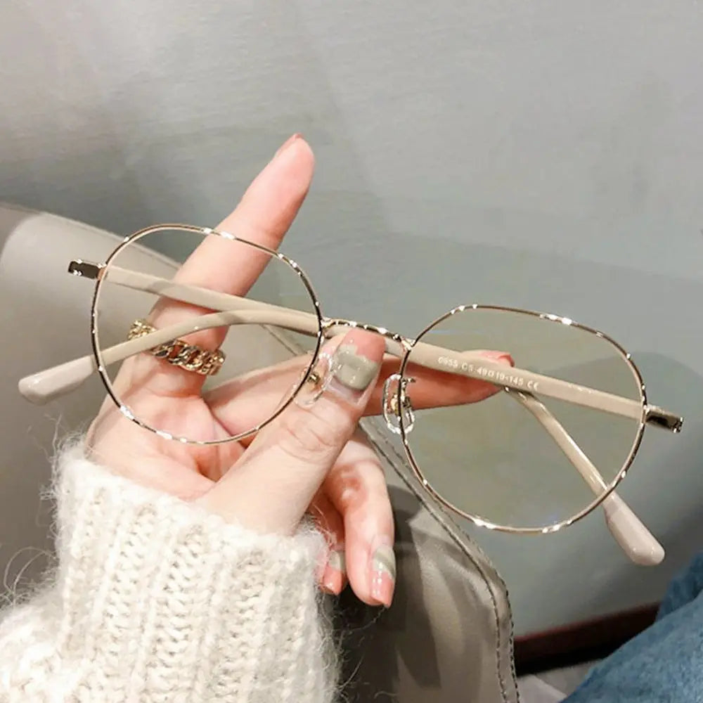 Blue Ray Blocking Anti-Blue Light Glasses Ultralight Metal Computer Goggles Eye Protection Optical Spectacle Eyeglass Office