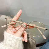 Blue Ray Blocking Anti-Blue Light Glasses Ultralight Metal Computer Goggles Eye Protection Optical Spectacle Eyeglass Office