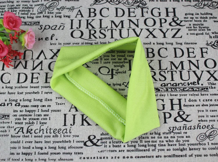 Fashion Sports Headbands for Women Solid Elastic Hair Bands Running Fitness Yoga Hair Bands Stretch Makeup Hair Accessories Hot
