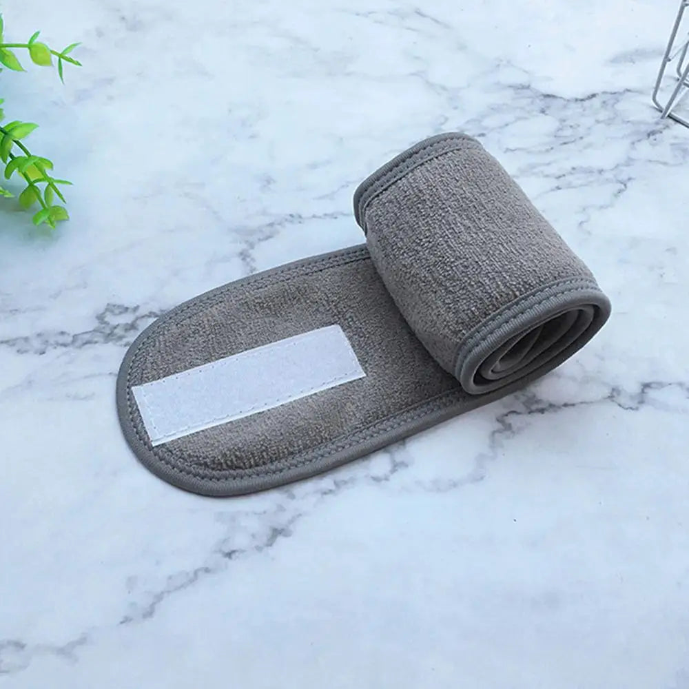 Face Headbands For Women Fleece Hair Bands Wide Hairband Yoga SPA Bath Wash Face Headband Makeup Shower Skincare Headband