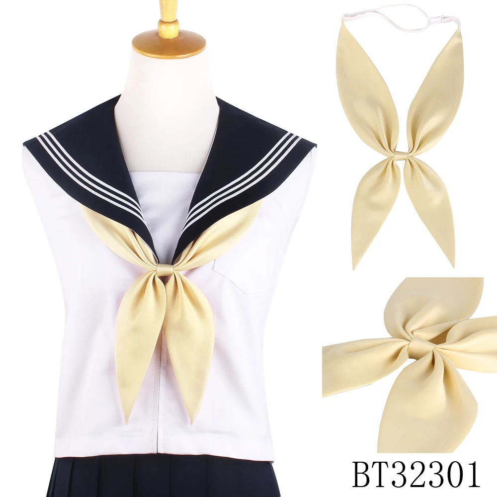 Ladies Bow tie Classic Shirts Bow Tie For Women Business Bowknot Student Solid Bow Ties JK Butterfly Girls Suits Bowties