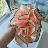 Fashion Lace Scrunchies Romantic Elastic Hair Bands Girl Solid Ponytail Holder Tie Headwear Hair Rope for Women Hair Accessories