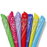 Fashion Bohemian Print Bandana Hair Bands Hip Hop Man Women Outdoor Unisex Headbands Band Wrist Wraps Face Mask Handkerchief