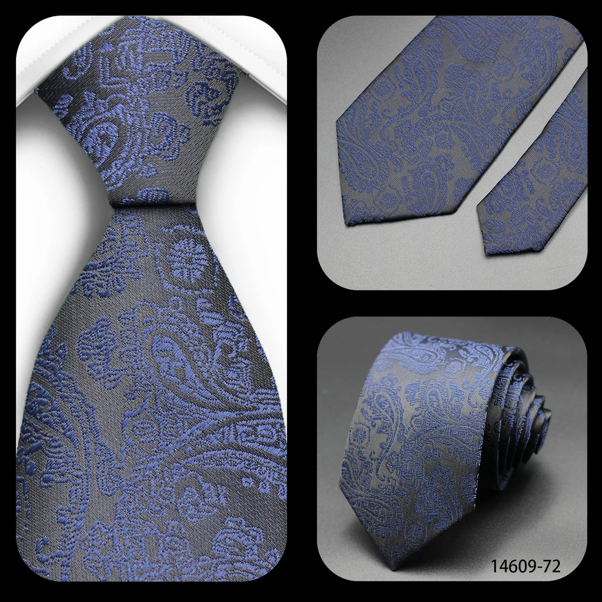 Jacquard Striped Plaid Paisley Necktie 8cm Polyester Male Narrow Tie Skinny Tuxedo Suit Shirt Gift For Business Men Accessory