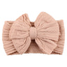 Baby Girl Bows Headband Newborn Turban Hairbands Kids Red Head Band Outdoor Toddler Children HeadWrap Hair Accessories
