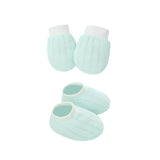 2-3pcs Spring and Autumn Baby Hat ear shape Bonnet Gloves Socks Set  Newborn Hats Fall Casual Photography Props Nightcap Fashion
