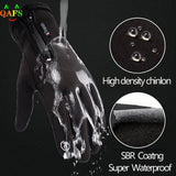 Outdoor Winter Gloves For Men Waterproof Thermal Fleece Lined Resistant Touch Screen Non-slip Motorbike Riding Mountaineering