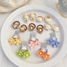 Hair Accessories Girls Bands Bandeau Cheveux Scrunchies Elastic Fille Korean Haarband Rubber Brown Children Gomas Gift Kids