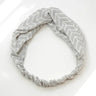 Clearance Fresh Colorful Turban Headbands Women Spring Summer Chiffon Headband Head Wrap Wide Lattice Hairband Hair Accessories