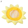 Funny Hat for Women Men Cactus Eggplant Watermelon Sunflower Soft Plush Doll Headgear Hat Sleeping Toy