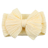 Baby Girl Bows Headband Newborn Turban Hairbands Kids Red Head Band Outdoor Toddler Children HeadWrap Hair Accessories