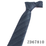 New Striped Ties For Men Women Cotton Neck Tie For Party Business Classic Plaid Neckties Wedding Groom Neck Tie Gifts