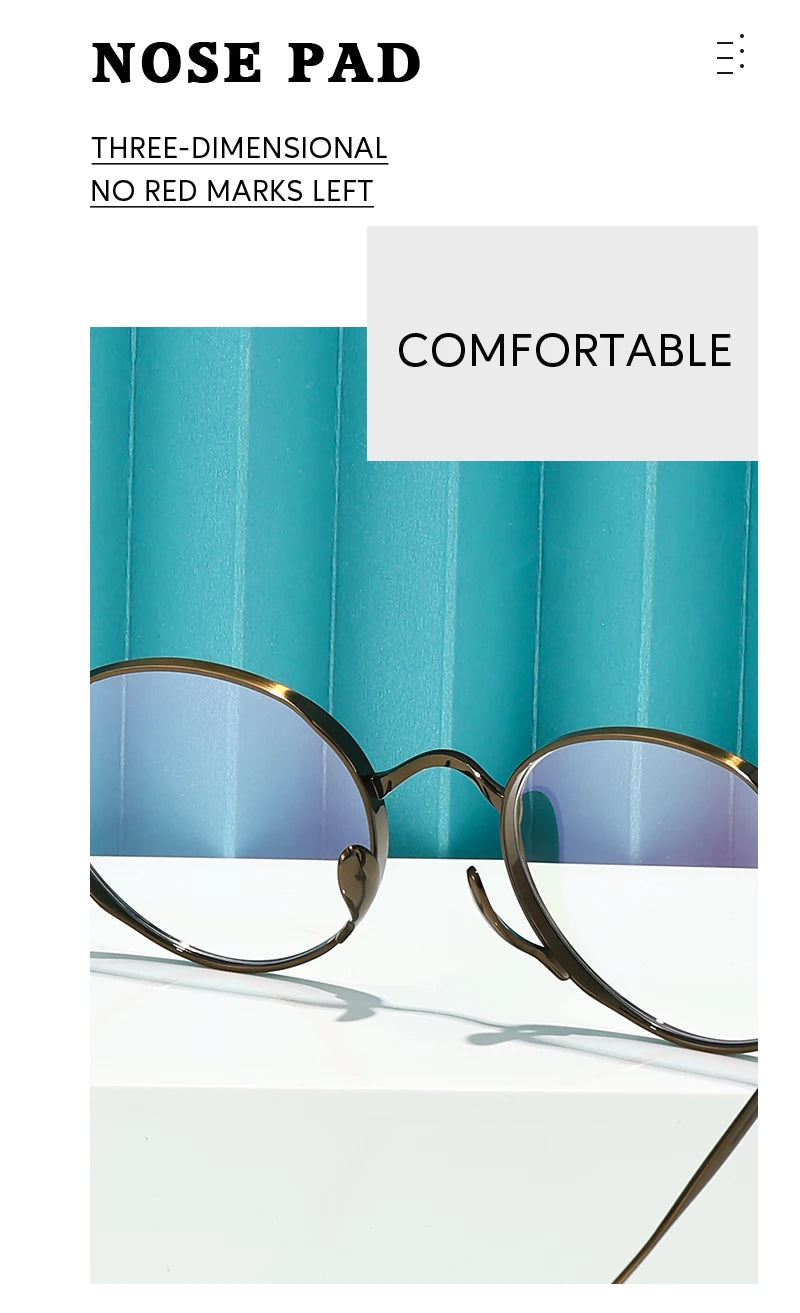 2015 Round Eyeglass Titanium Retro Square Glasses Frames Men Women Eyeglasses Frames Eyewear Business Korean Spectacles Frame