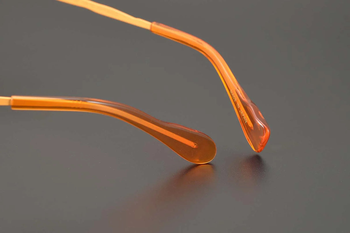 53160 Retro round pure titanium handmade glasses frame men and women irregular high-end optical frames