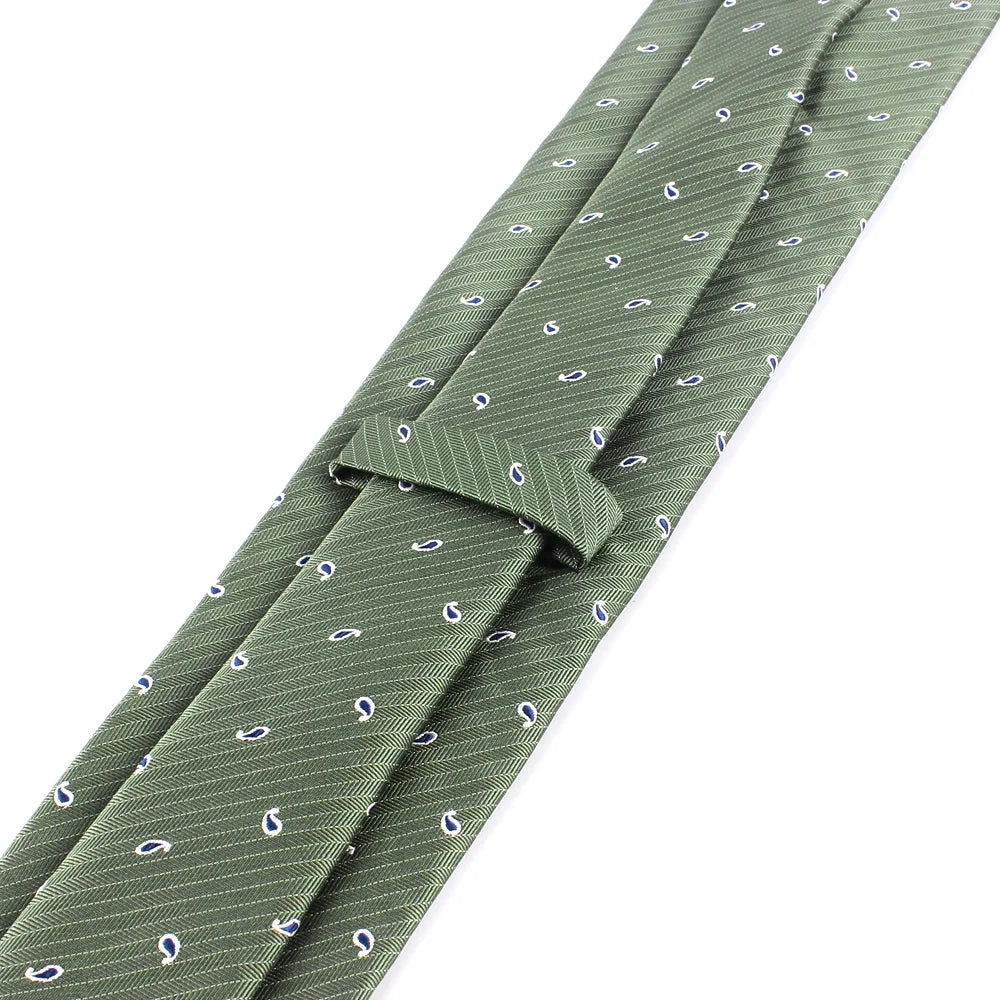 Wedding Tie For Men Women Military Green Neck Tie For Party Casual Jacquard Neckties Adult Suit Neck Ties For Groomsmen Gifts