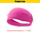 Sports Headbands Quick Dry Running Fitness Sweatband Men Woman Gym Yoga Sweat Hair Bands Yoga Elastic Hairbands Stretch Unisex
