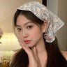 Flower Headscarf Headbands Knitting Hairband For Women Bandanas Headwear Fashion Girls Headband Hair Accessories