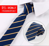 Men ties necktie Men's vestidos business wedding tie Male Dress legame gift gravata England Stripes JACQUARD WOVEN 6cm