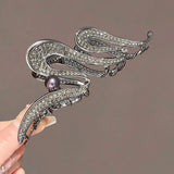 Luxury Large Metal Hair Claw Clip Irregular Hairpins Punk Crystal Hair Crabs Barrettes Vintage Jaw Clips Women Hair Accessories