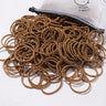 50PCS Macaron Rubber Band Hairband Headband High Elastic Durable Hair Ring Tied High Ponytail Women's Kids Hair Headwear