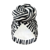New Pre-Made Knotted Head Wrap Fashion Head Cap For Women Luxury Party Headdress Women 3D Flower Cross Turban Hat