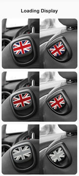 Leather Car Rear Seat Back Handle Decal Cover Protective Sticker For Mini Cooper R56 R55 F56 F57 Interior Decorative Accessories