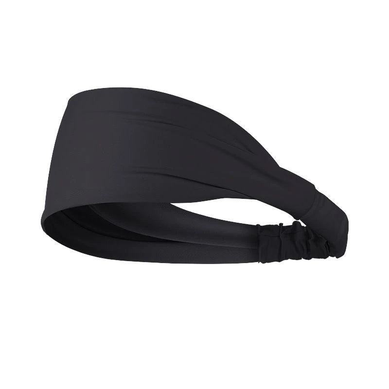 Sports Headbands for Men Women 1PC Non-Slip Moisture Wicking Workout Sweatband Fitness Running Cycling Football Yoga Hairband